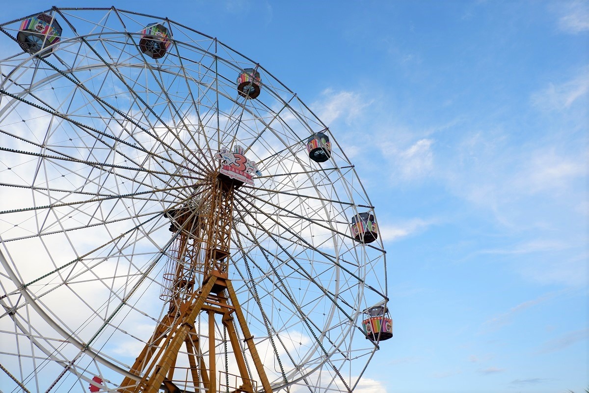 Ferris Wheel in Surabaya Night Carnival