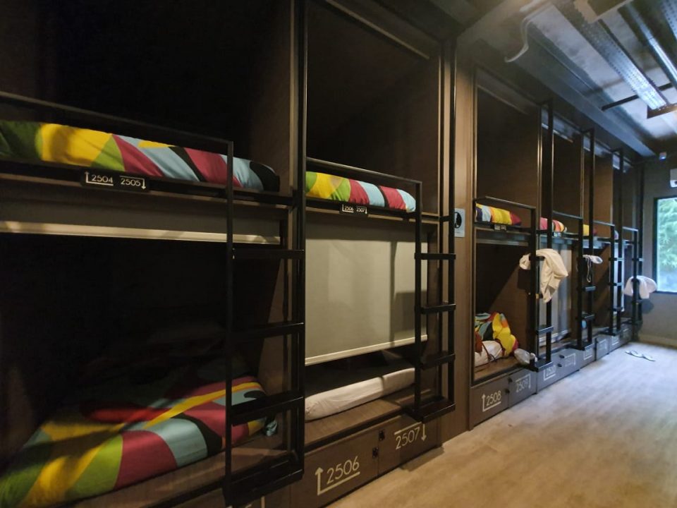 Kamar Nomad Hostel yang Privat dan Nyaman