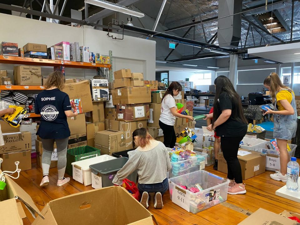 Volunteering at Auckland City Mission