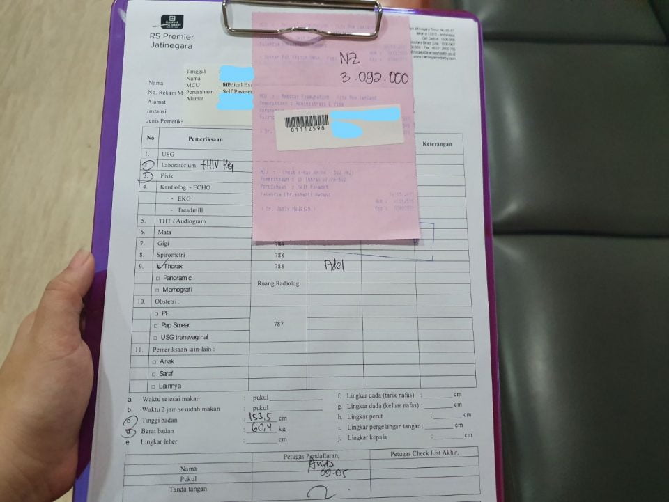 Checklist Medical Check Up Visa New Zealand